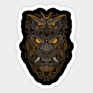 illustration eight Sticker